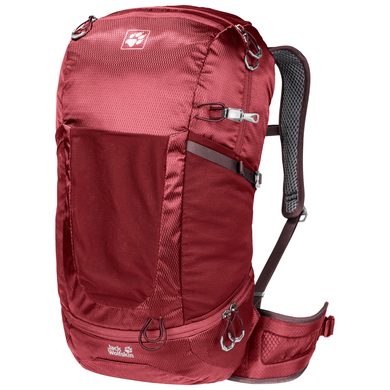 JACK WOLFSKIN KINGSTON 30 PACK red maroon