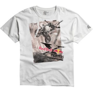 FOX 03883 008 Red Bull Posterized Tour - pánské tričko