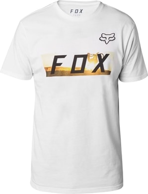 FOX Ghostburn Ss Tech Tee optic white