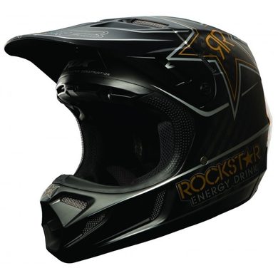FOX 02737 001 V4 ROCKSTAR - pánská MX helma