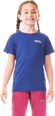 NORDBLANC NBSKF5706S FLOWERS modrá - Dívčí sportovní tričko