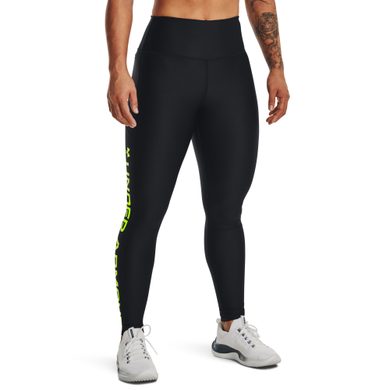  Armour Branded Legging, Black/green - women's leggings - UNDER  ARMOUR - 41.43 € - outdoorové oblečení a vybavení shop