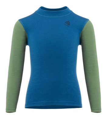 ACLIMA WarmWool Crew Neck shirt, Chil Corsair / Dill