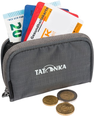 TATONKA PLAIN WALLET, titanium grey