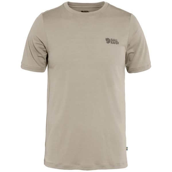 Abisko Wool Logo SS M Light Fossil