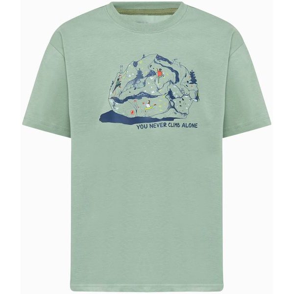 Base T-Shirt Climbing Kids willow