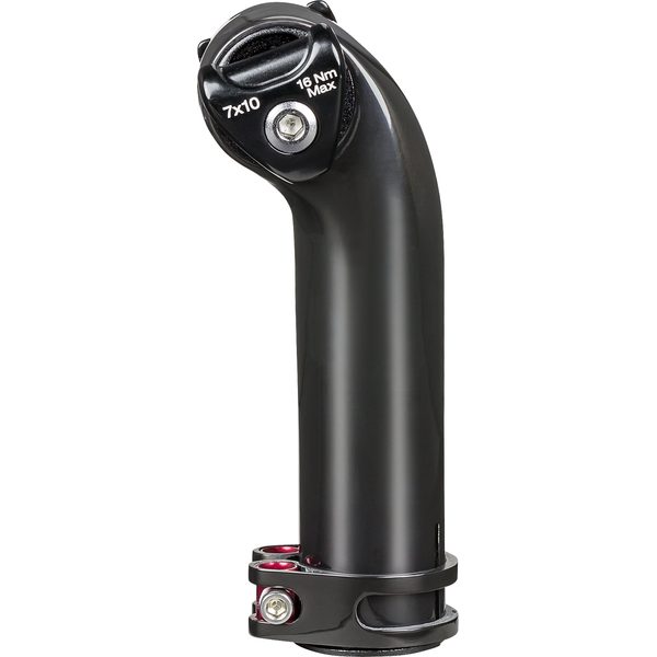 Sedlový nástavec Bontrager pro kulaté ližiny SLR 135/20 mm, černá