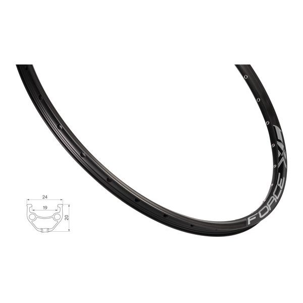 XC BASIC DISC 559x19, 36děr, černý