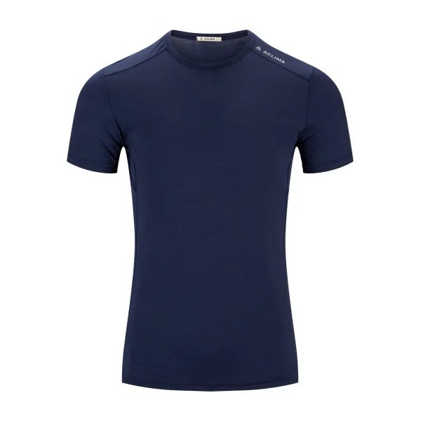 LightWool 140 Trail Tee M's navy blazer