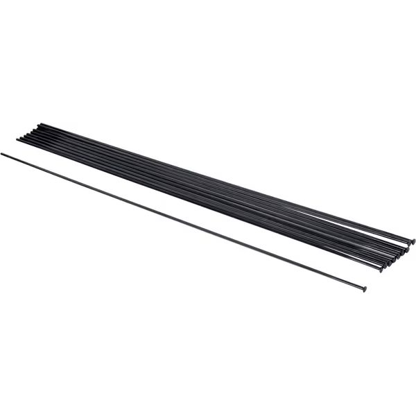 DT Aerolite Bladed Nail-Head Spoke - Box of 10, 266mm, 14/17/14