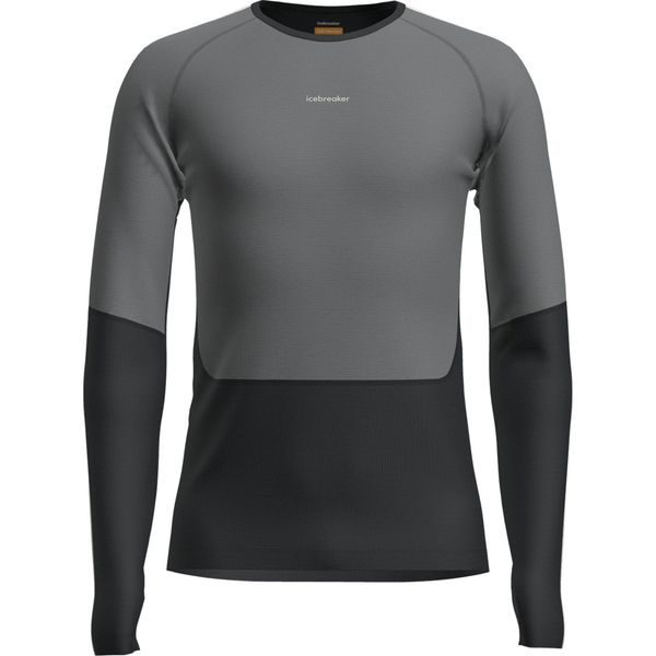 Men Mer 200 Oasis+ LS Crewe BLACK/JET HTHR/UNDYED/CB