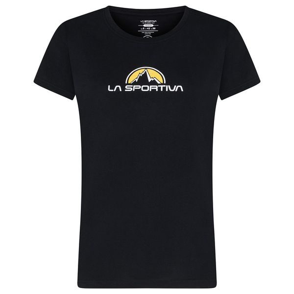 Brand Tee W Black