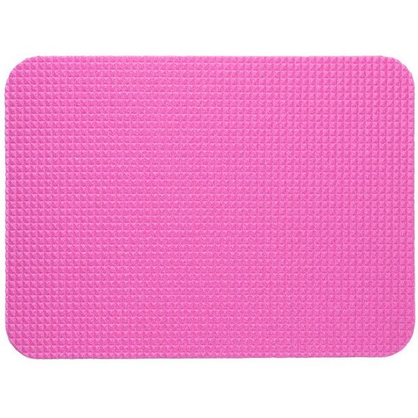 Sedátko 307x220x12 mm růžová / tm. modrá - bez ucha