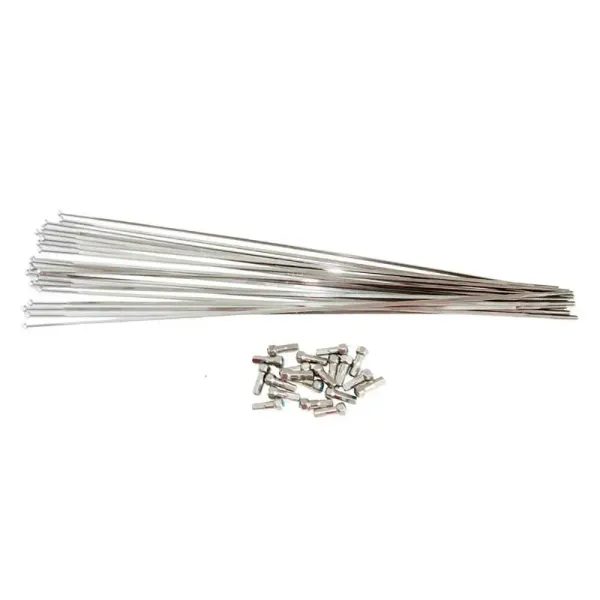 Spokes Kit T-42 268-271mm Silver w/Nipple