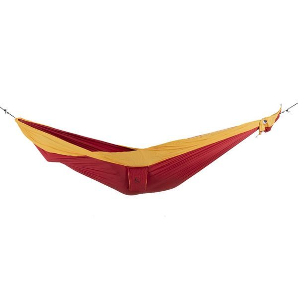 King Size Hammock burgundy/dark yellow