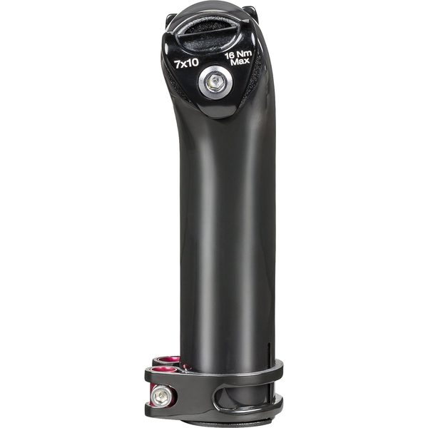 Sedlový nástavec Bontrager pro kulaté ližiny SLR 135/5 mm, černý