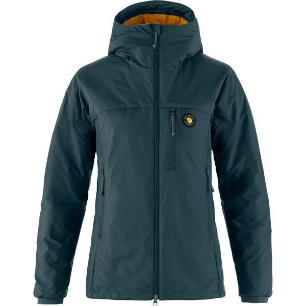 Bergtagen 60 Insulation Jkt W Mountain Blue-Mustard Yellow