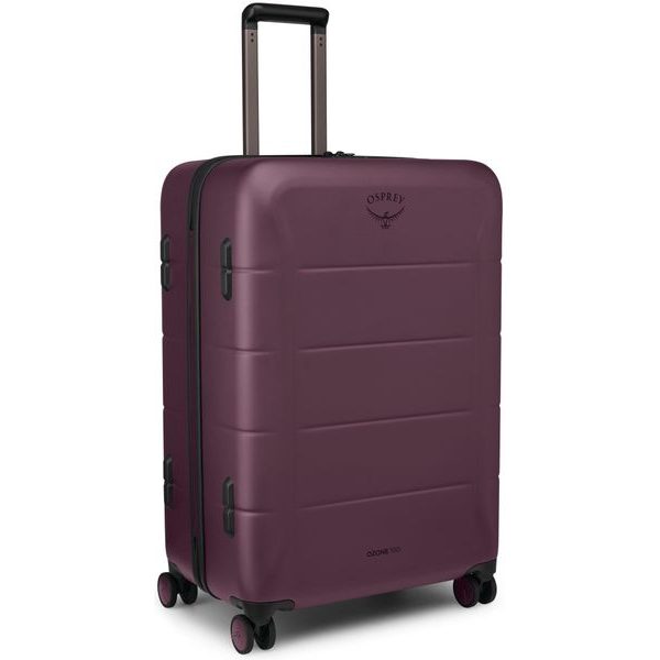OZONE HARDSIDE 30IN 4W 100 L, moody burgundy