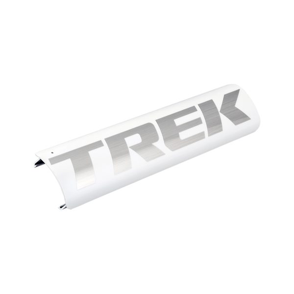 Trek 2021 Powerfly 29 Battery Cover Crystal White/Polished Silver