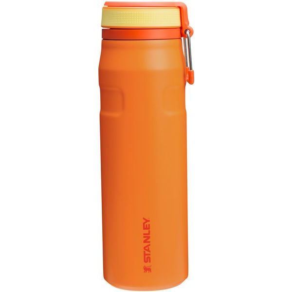 The IceFlow™ Bottle Twist Flip 700 ml/24oz Goldenrod Coral