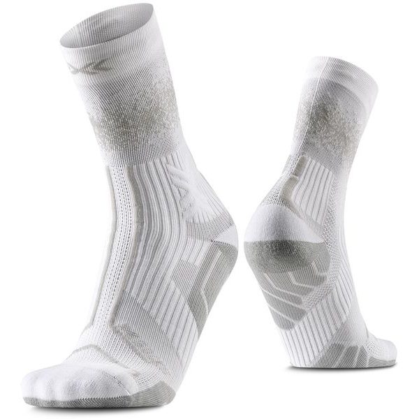 X-SOCKS® TRAILRUN TERRASKIN PERFORM CREW X WHITE/SILVER GREY
