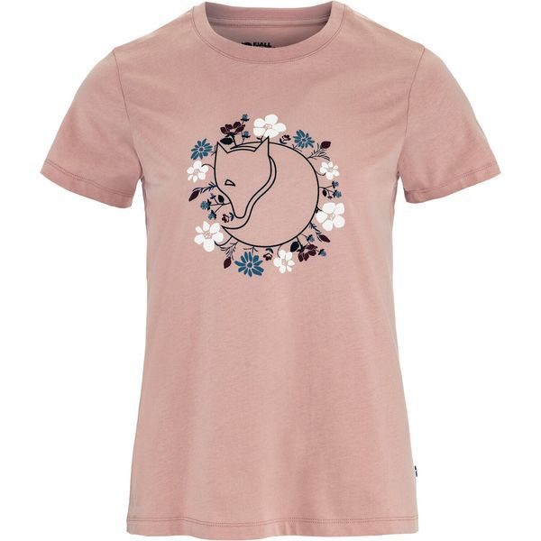 Fjällblomster Fox T-shirt W Chalk Rose