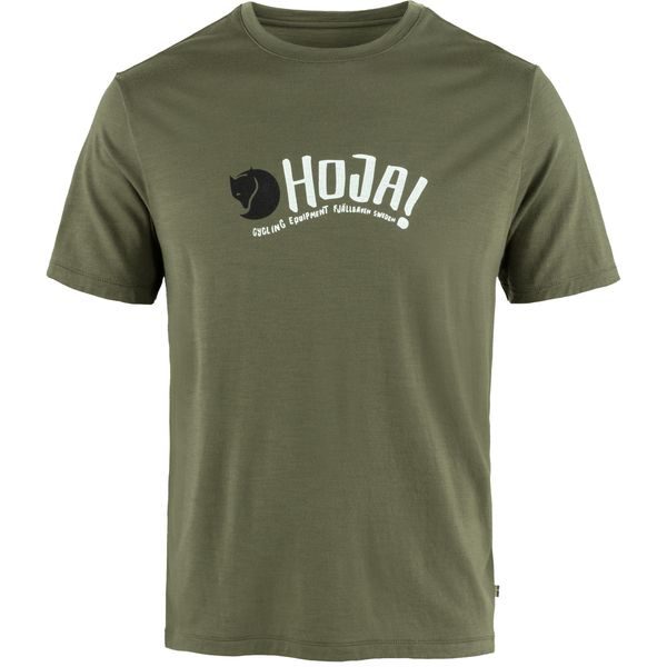 Hoja Wool T-shirt M Laurel Green