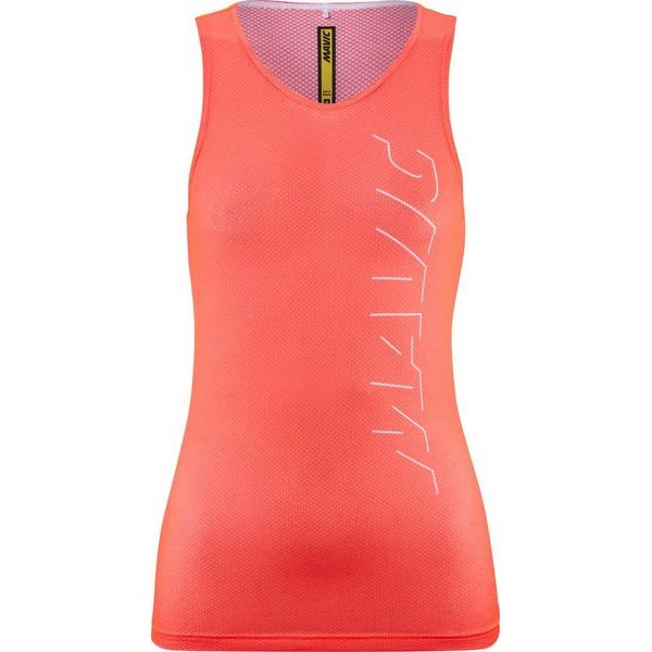 WOMENS SLEEVELESS BASE LAYER HOT RIDE + SL W CORAL