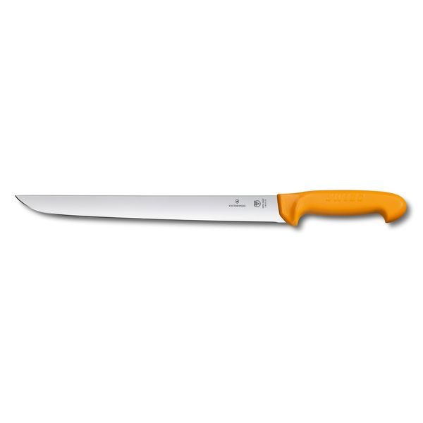 Swibo, cutlet and steak knife, 31cm, straight, orange, sb-sheath