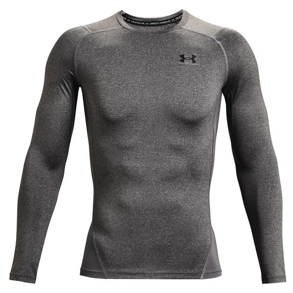 UA HG Armour Comp LS Gray