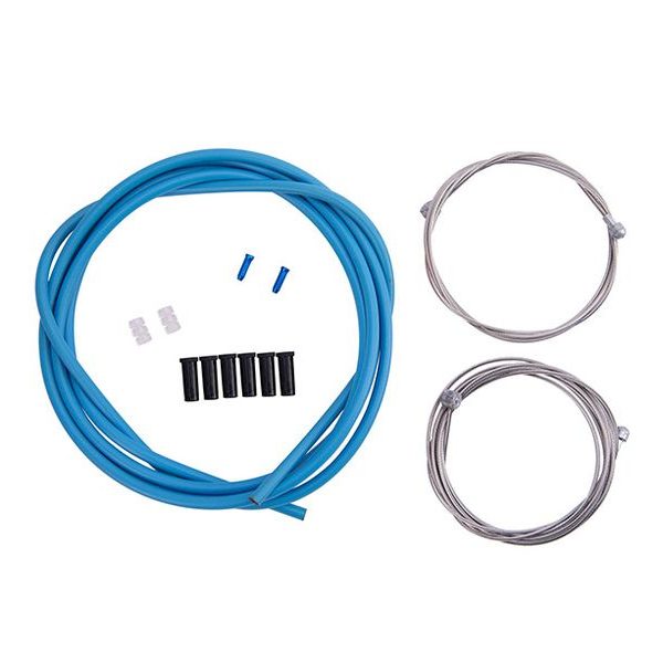 Brakecab. Set Neostop+ Steel Fr+Rear Compl blue