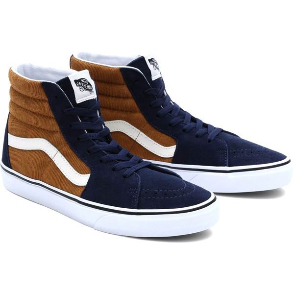 SK8-Hi MINI CORD, BLUE/BROWN