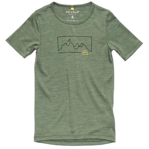 Active Outline Tee Kid Forest