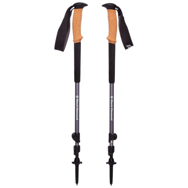 TRAIL CORK TREKKING POLES, Granite