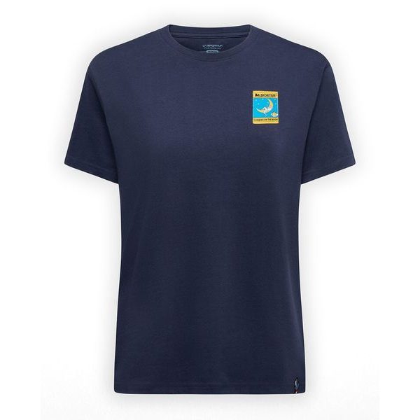 Moon Climb T-Shirt W Night Sky/Limestone
