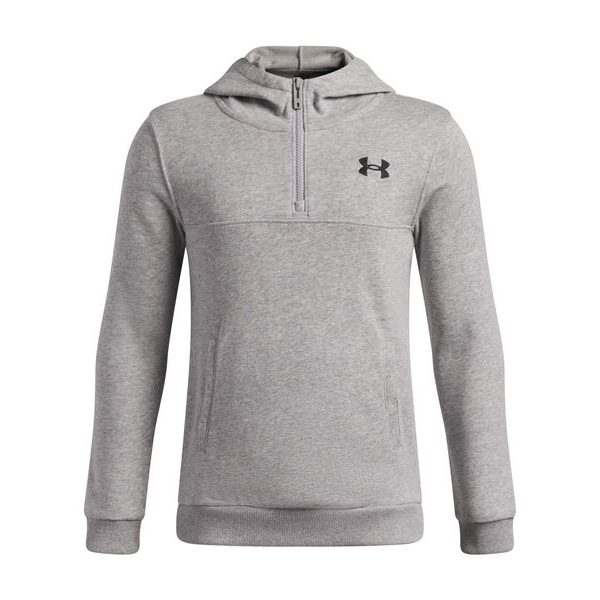 RIVAL LW 1/4 ZIP HOODIE-GRY