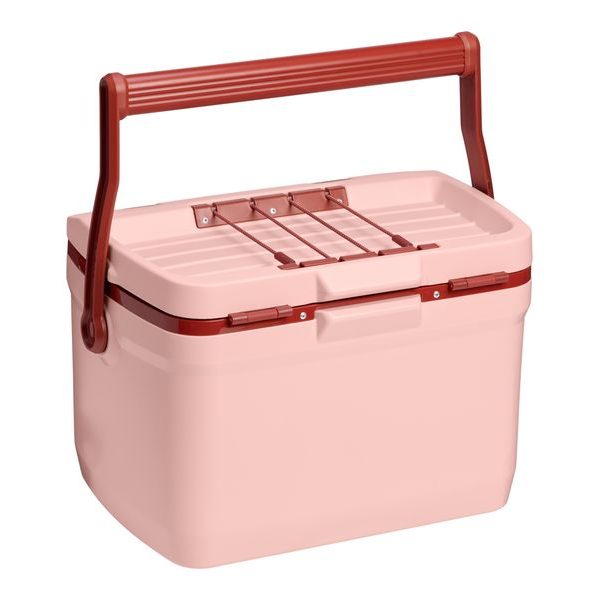 Easy-Carry Outdoor Cooler 15l/16QT Peach Rose