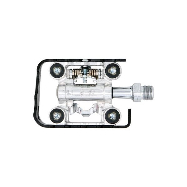 Pedals Dual Sport Systemped. Alu blk/silv