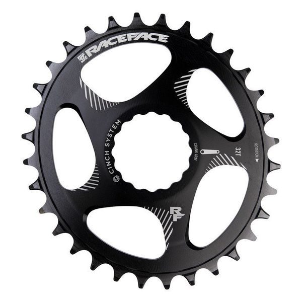 SINGLE Direct Mount OVAL, N/W 34T 10-12SPD černá