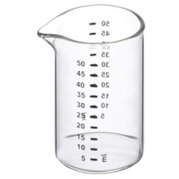 Mini odměrka skleněná 50 ml