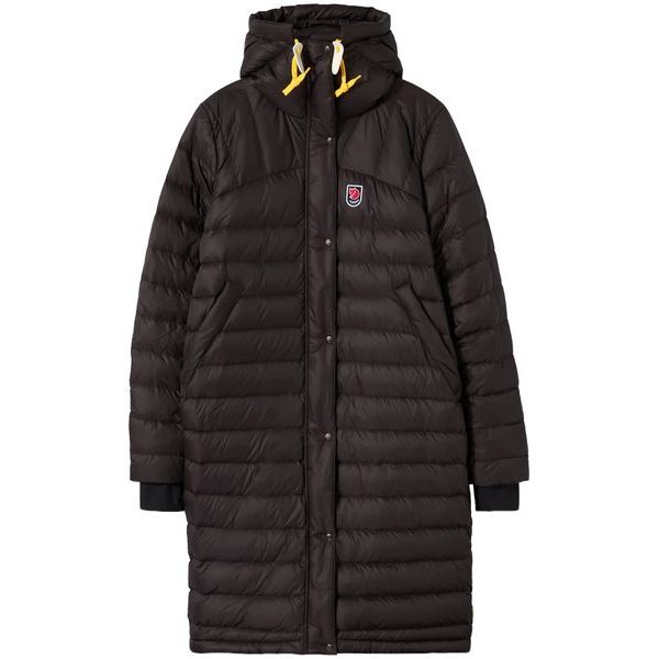 Expedition Pack Down Parka W Black Oak