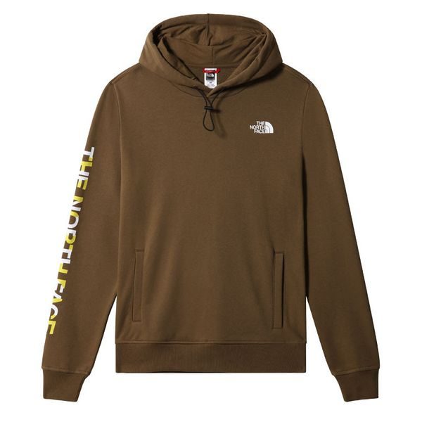 M Hoodie Graphic Ph 1, Military Olive