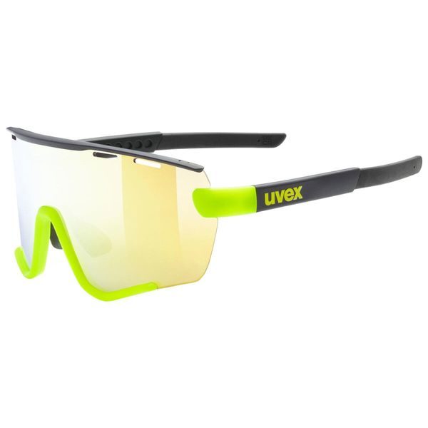 SPORTSTYLE 236 SET BLACK LIME MAT / MIRROR YELLOW (CAT. 2) + CLEAR (CAT. 0)