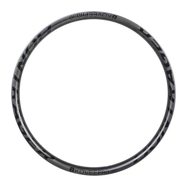 Kovee Pro 27.5 TLR 28H Presta Valve Black