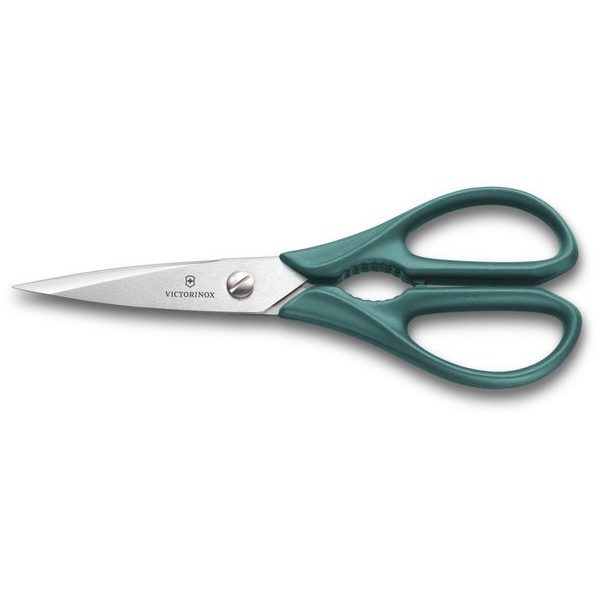Univerzální kuchyňské nůžky, 20 cm, zelené