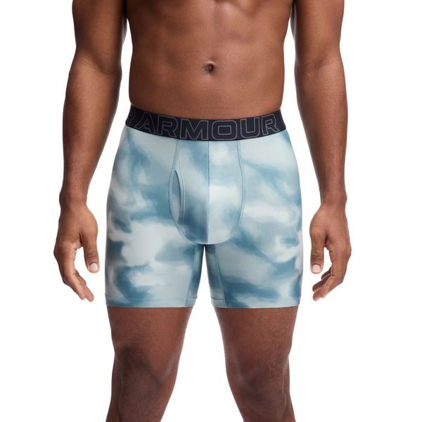 M UA Perf Tech 6in - 1pk BLU/WHT