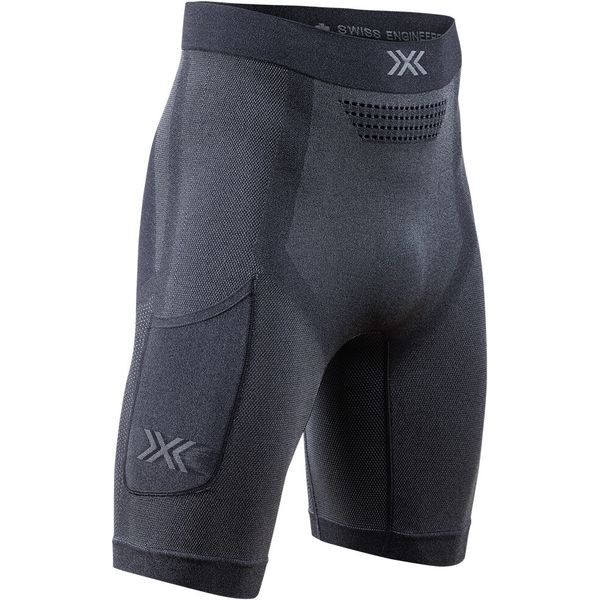 X-BIONIC® XCEED RUN SHORT TIGHTS MEN X BLACK/RHINO GREY