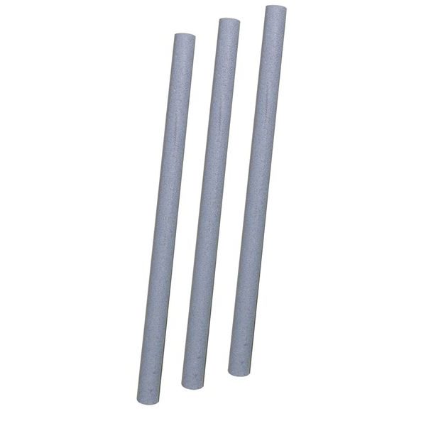 46334 klipy reflexní 7 cm stříbrné 10 ks