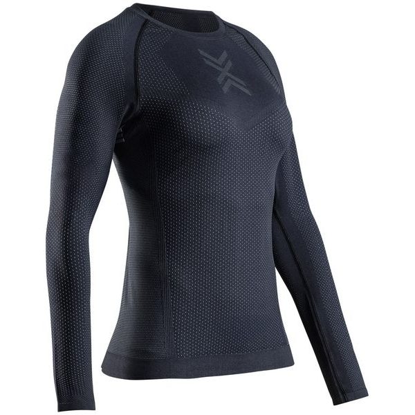 XCEED RUN SHIRT LS WMN X Black/Rhino Grey