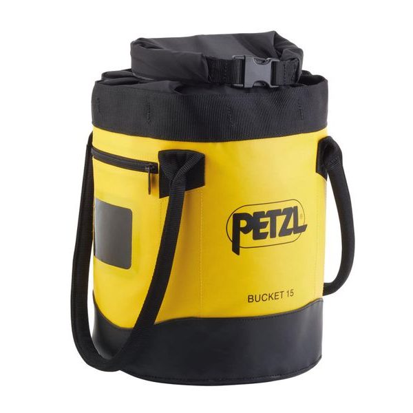 BUCKET vak na lano 15 L žlutý
